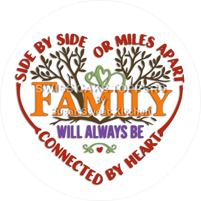 Ausgefallener Tortenaufleger für die Familie5 - personalisierbar