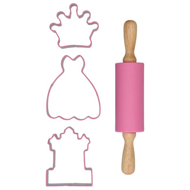 Ausstecher Geschenkset ’Prinzessin’ Wilton / 4Stk. - Keksausstecher Sugar Sweet Kitchen