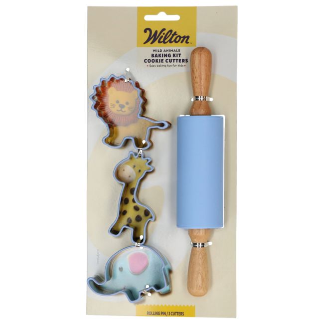 Ausstecher Geschenkset ’wilde Tiere’ Wilton / 4Stk. - Keksausstecher Sugar Sweet Kitchen