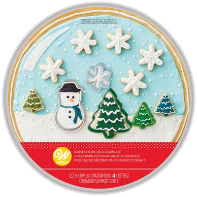 Ausstecher Set gross, Schneekugel / 5tlg.