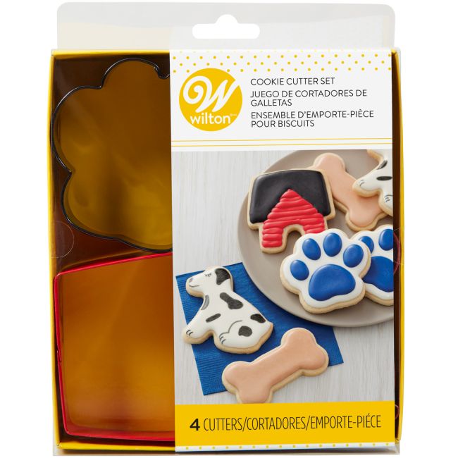 Ausstecher-Set Hund Wilton / 4Stk. - Keksausstecher Sugar Sweet Kitchen