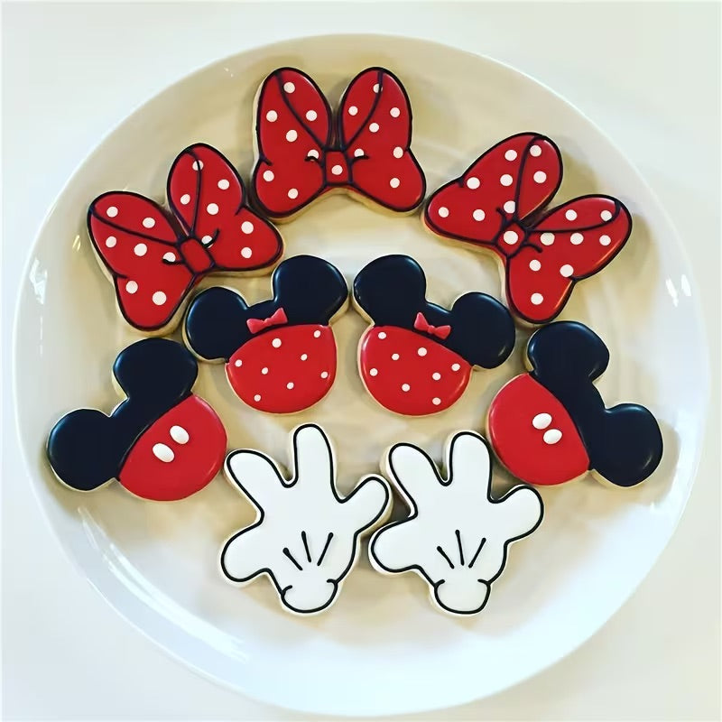 Ausstecher Set Mickey & Minnie Maus / 10 Stk. - Keksausstecher Sugar Sweet Kitchen