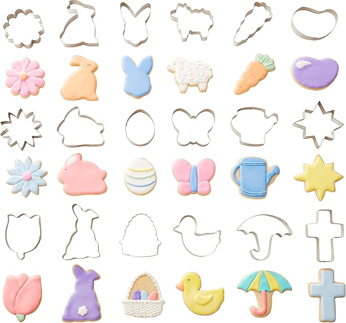 Ausstecher Set Ostern Wilton / 18tlg. - Keksausstecher Sugar Sweet Kitchen
