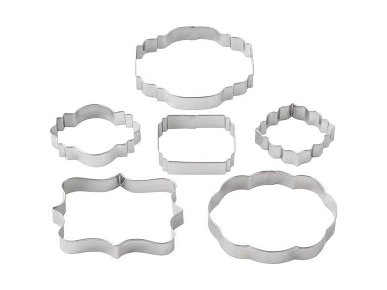Ausstecher Set Schilder Wilton / 6Stk. - Keksausstecher Sugar Sweet Kitchen