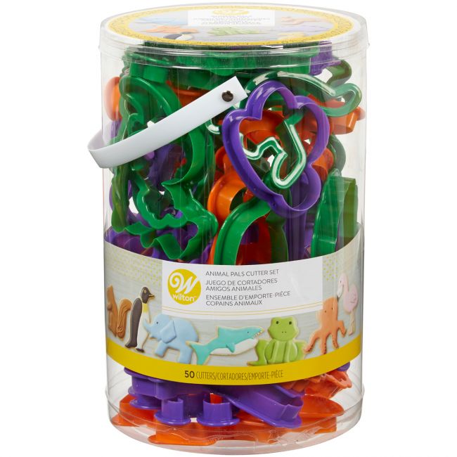 Ausstecher Set Tiere Wilton / 50 Stk. - Keksausstecher Sugar Sweet Kitchen