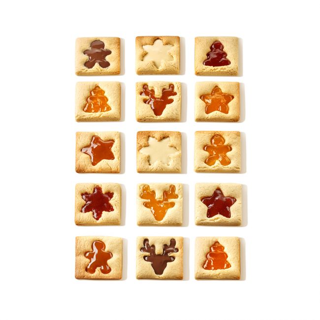 Ausstecher Winter Platte Silikomart / für 15Stk. - Keksausstecher Sugar Sweet Kitchen