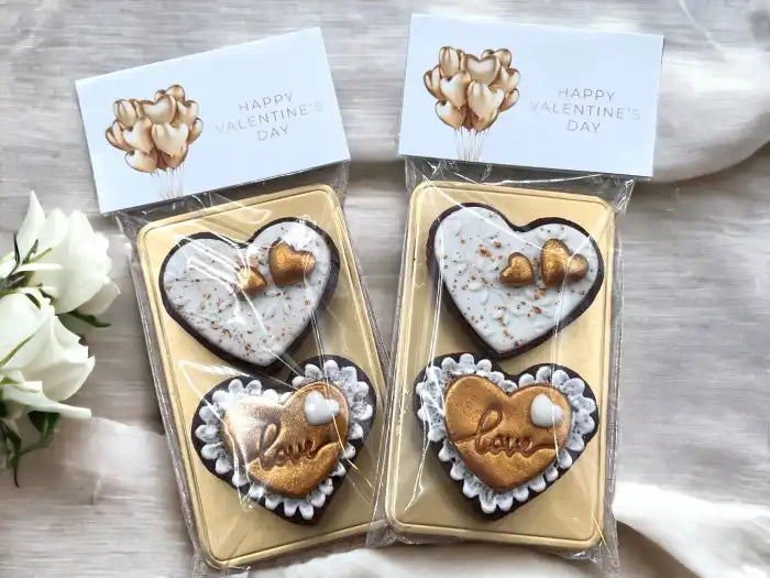 Ausstecherset Herzen / 5 Stk. - Verpackungen Sugar Sweet Kitchen