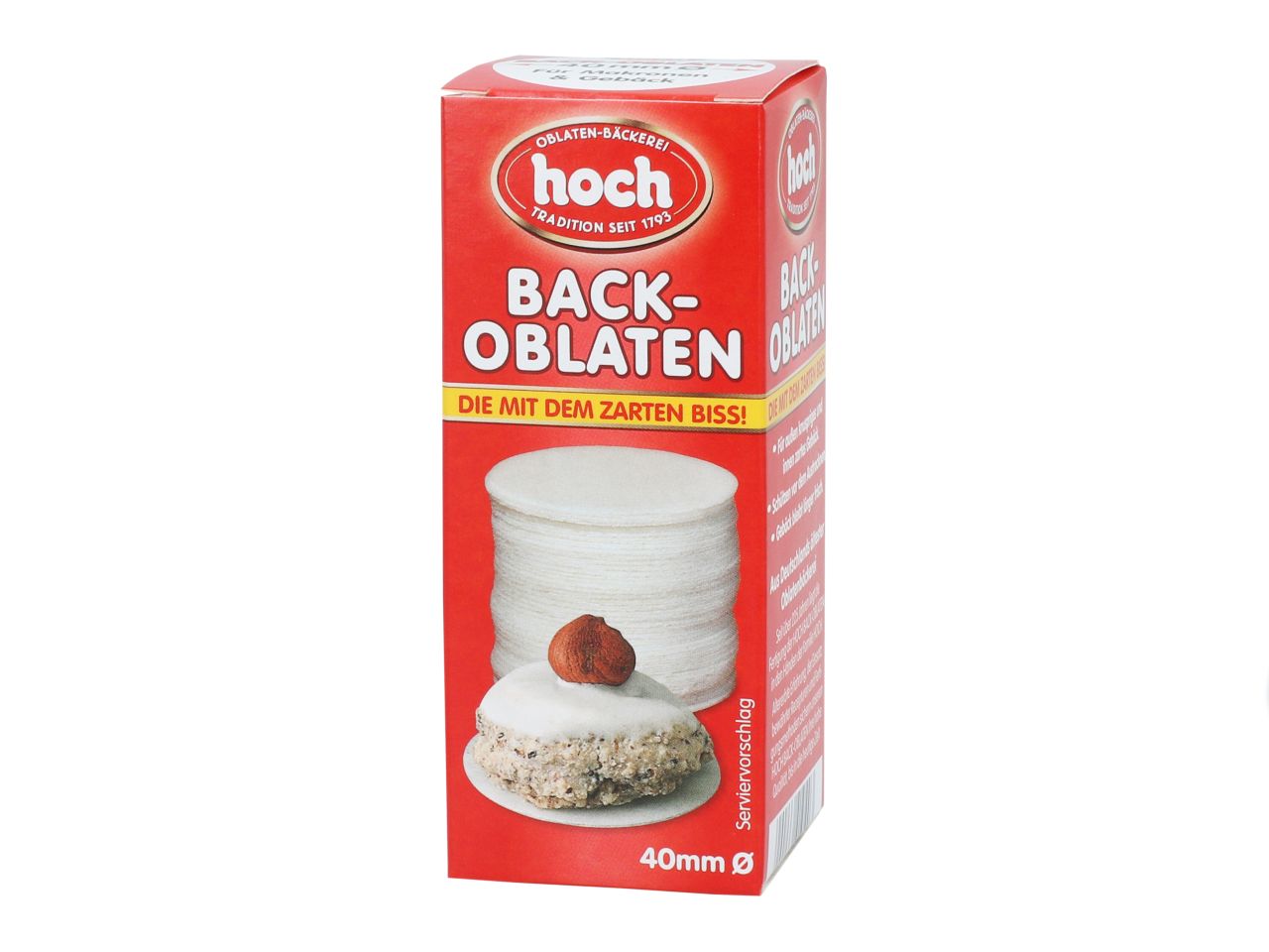 Back-Oblaten rund / 100 Stk. - Esspapier Sugar Sweet Kitchen