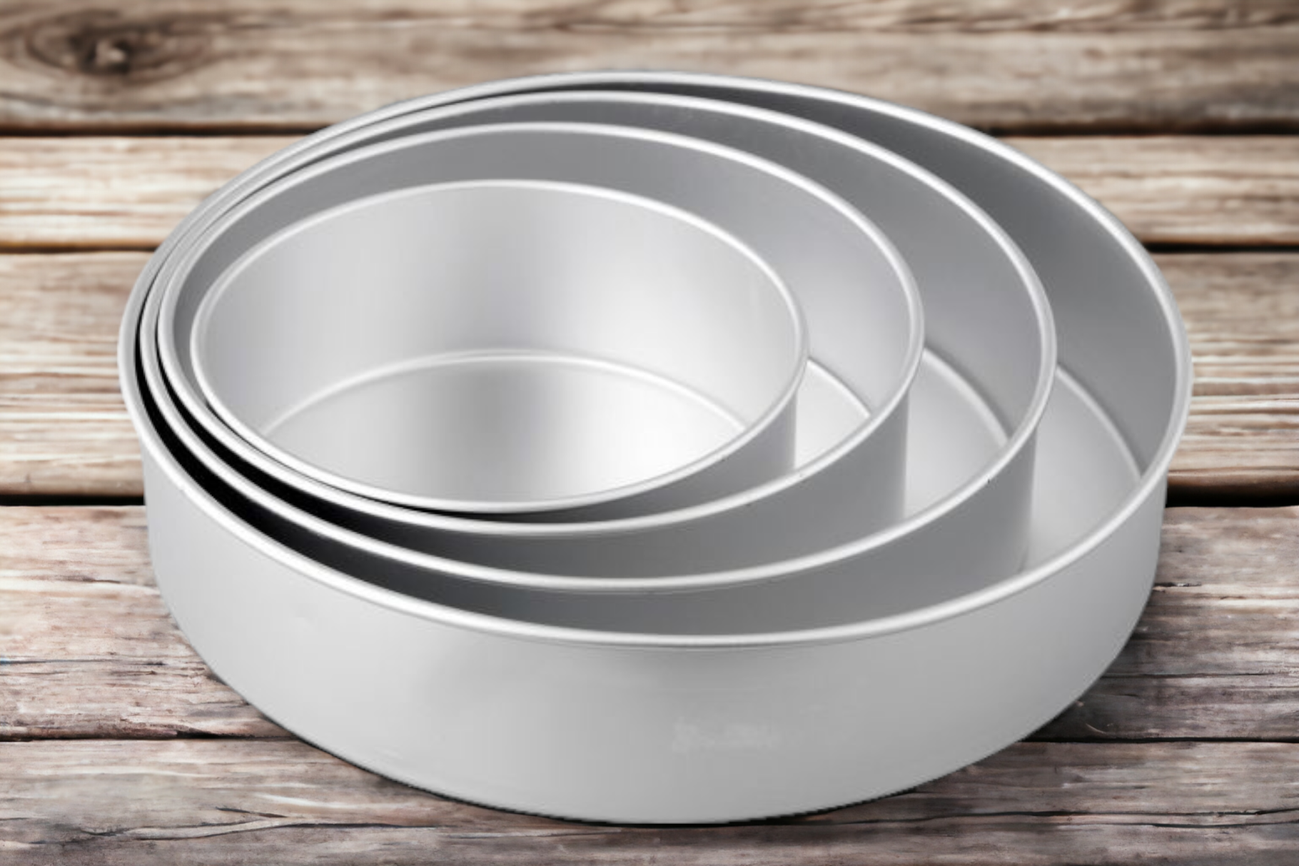 Backformenset Wilton rund tief / 4 Stk. - Backformen Sugar Sweet Kitchen
