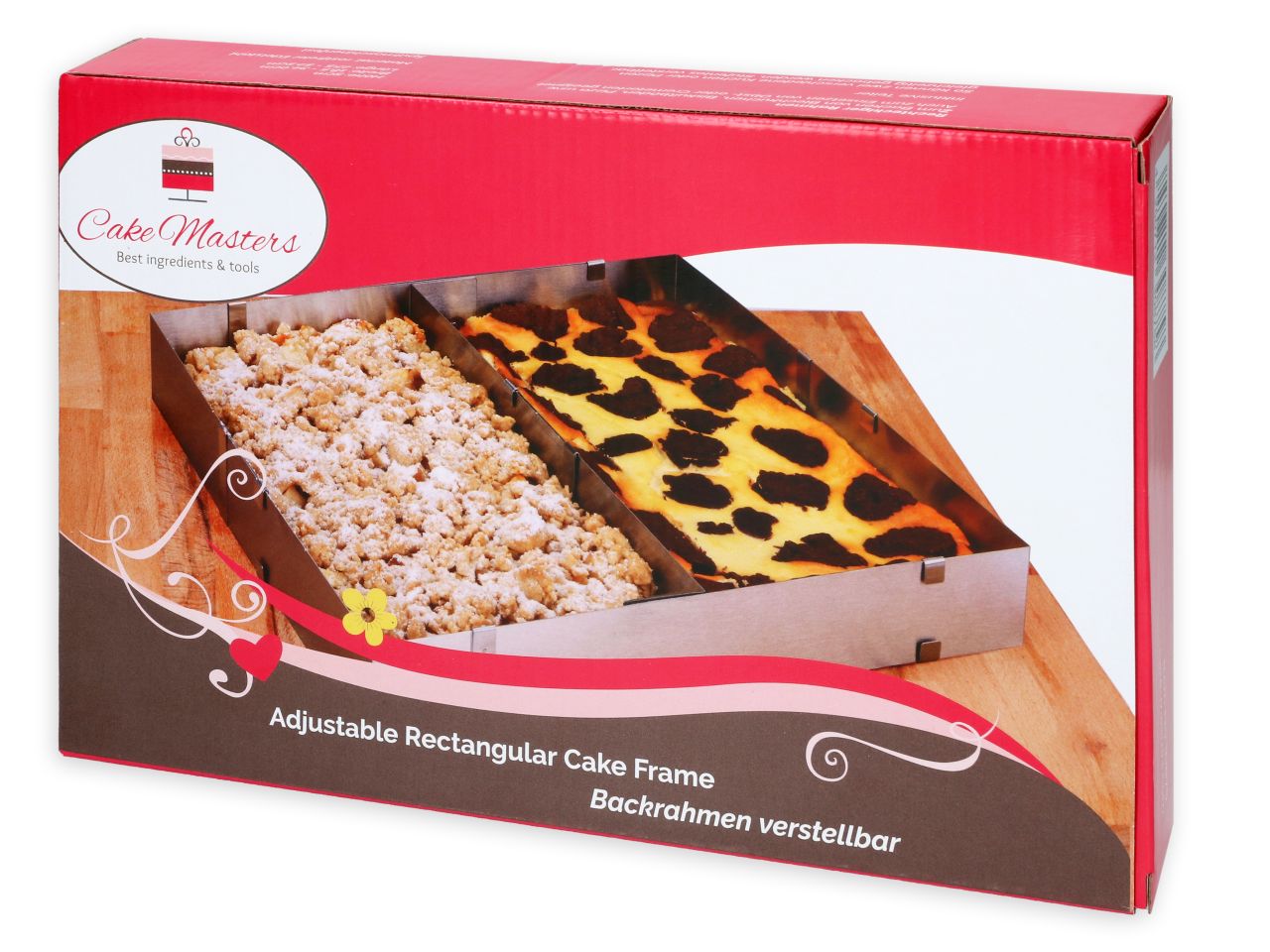 Backrahmen eckig geteilt - Sugar Sweet Kitchen