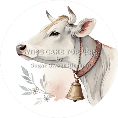 Besonderer Kuh-Tortenaufleger9 - personalisierbar