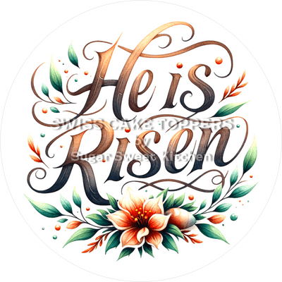 Besonderer Oster-Tortenaufleger18 - personalisierbar