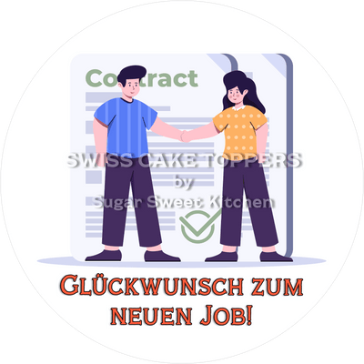 Bester Tortenaufleger für berufliche Meilensteine - personalisierbar