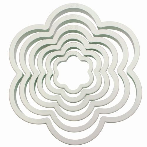 Blumenausstecher-Set PME / 6tlg. - Keksausstecher Sugar Sweet Kitchen