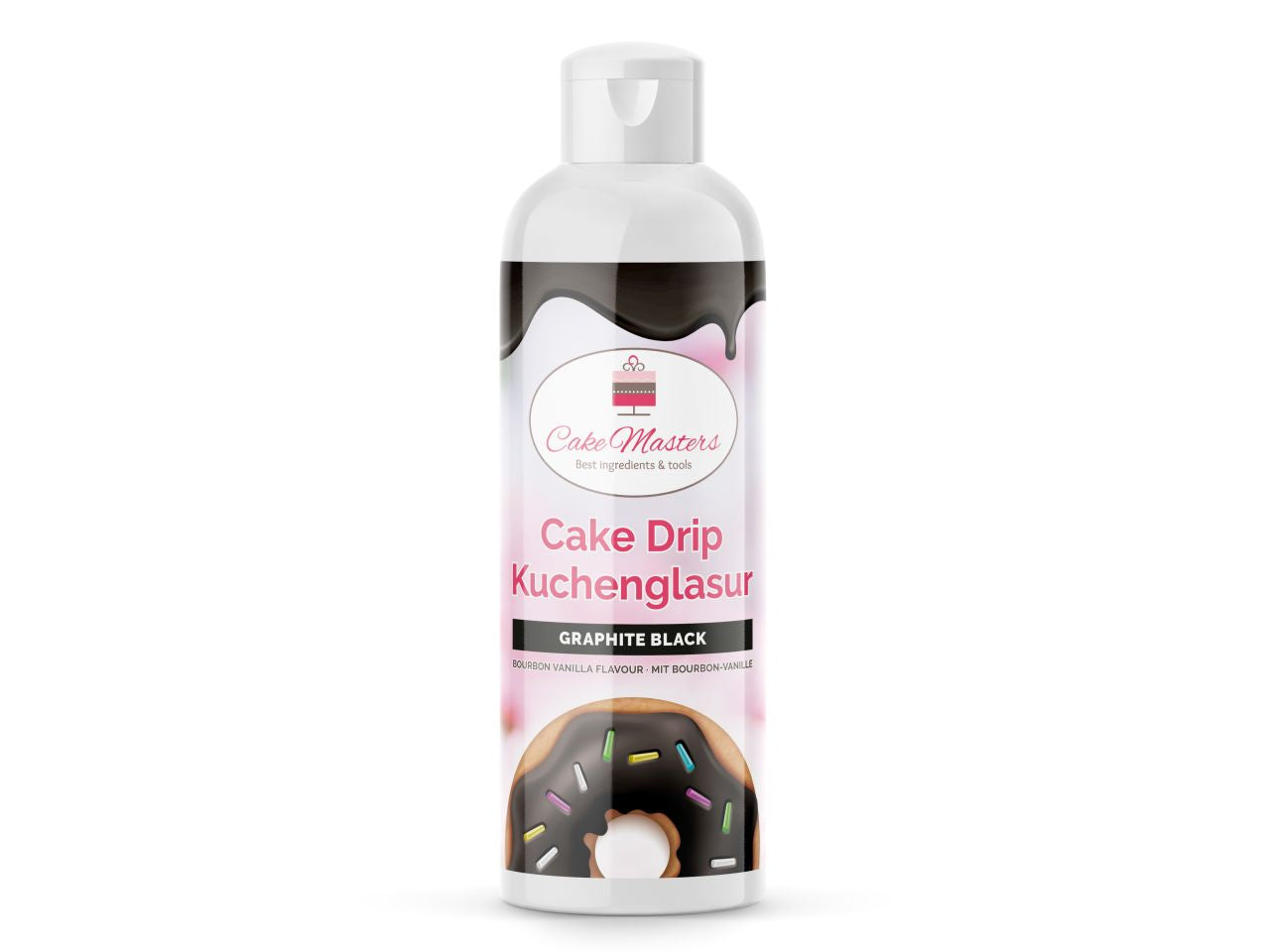 Cake Drip Graphite Black / 250g - Schokolade Sugar Sweet Kitchen