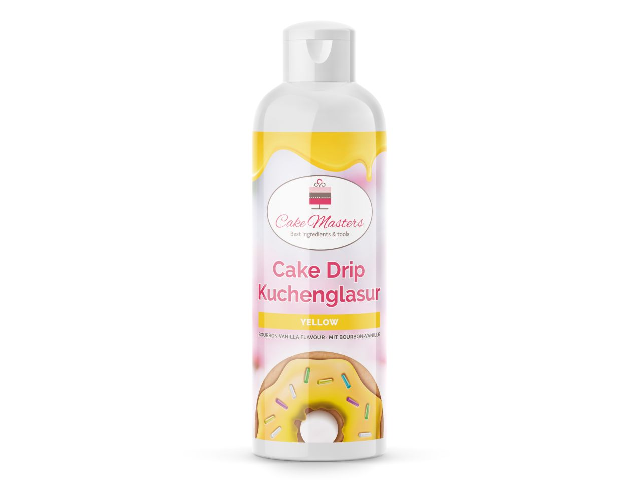 Cake Drip Yellow / 250g - Schokolade Sugar Sweet Kitchen