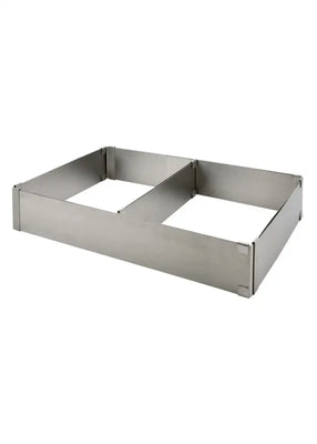 Cake-Masters Backrahmen für 2 Kuchen / 5cm hoch