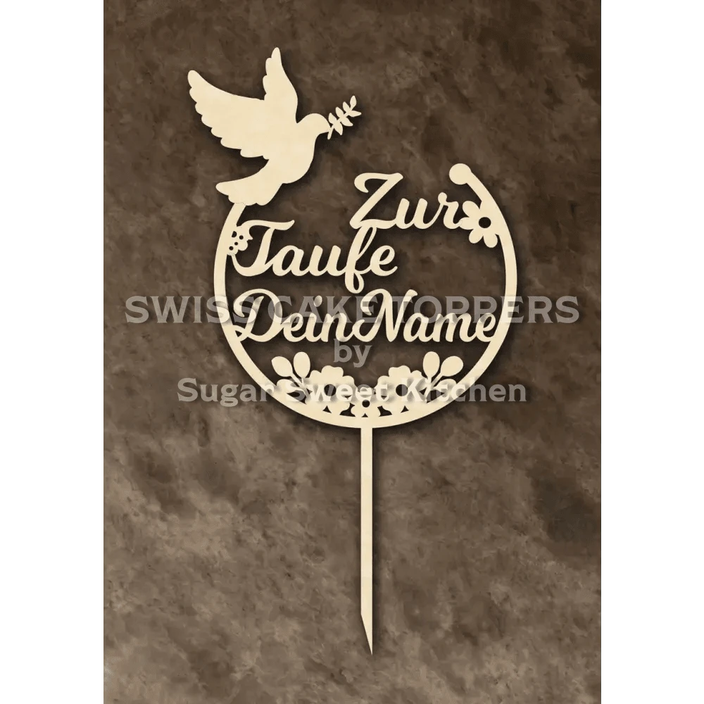 Cake Topper ’kleiner Engel’ - Holz - Sugar Sweet Kitchen