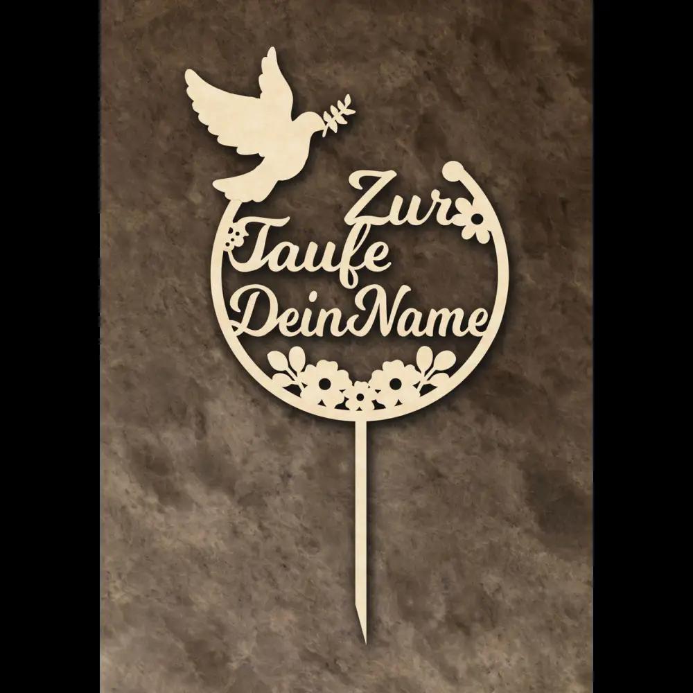 Cake Topper ’kleiner Engel’ - Holz - Sugar Sweet Kitchen