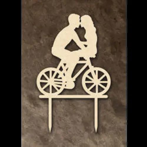 Cake Topper ’Love on Wheels’ - Holz - Sugar Sweet Kitchen