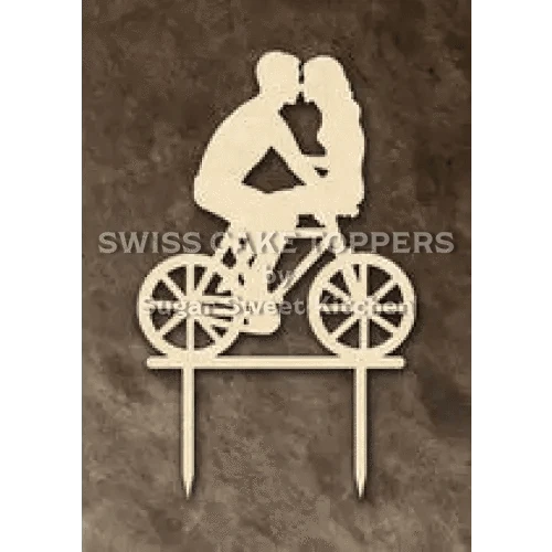 Cake Topper ’Love on Wheels’ - Holz - Sugar Sweet Kitchen
