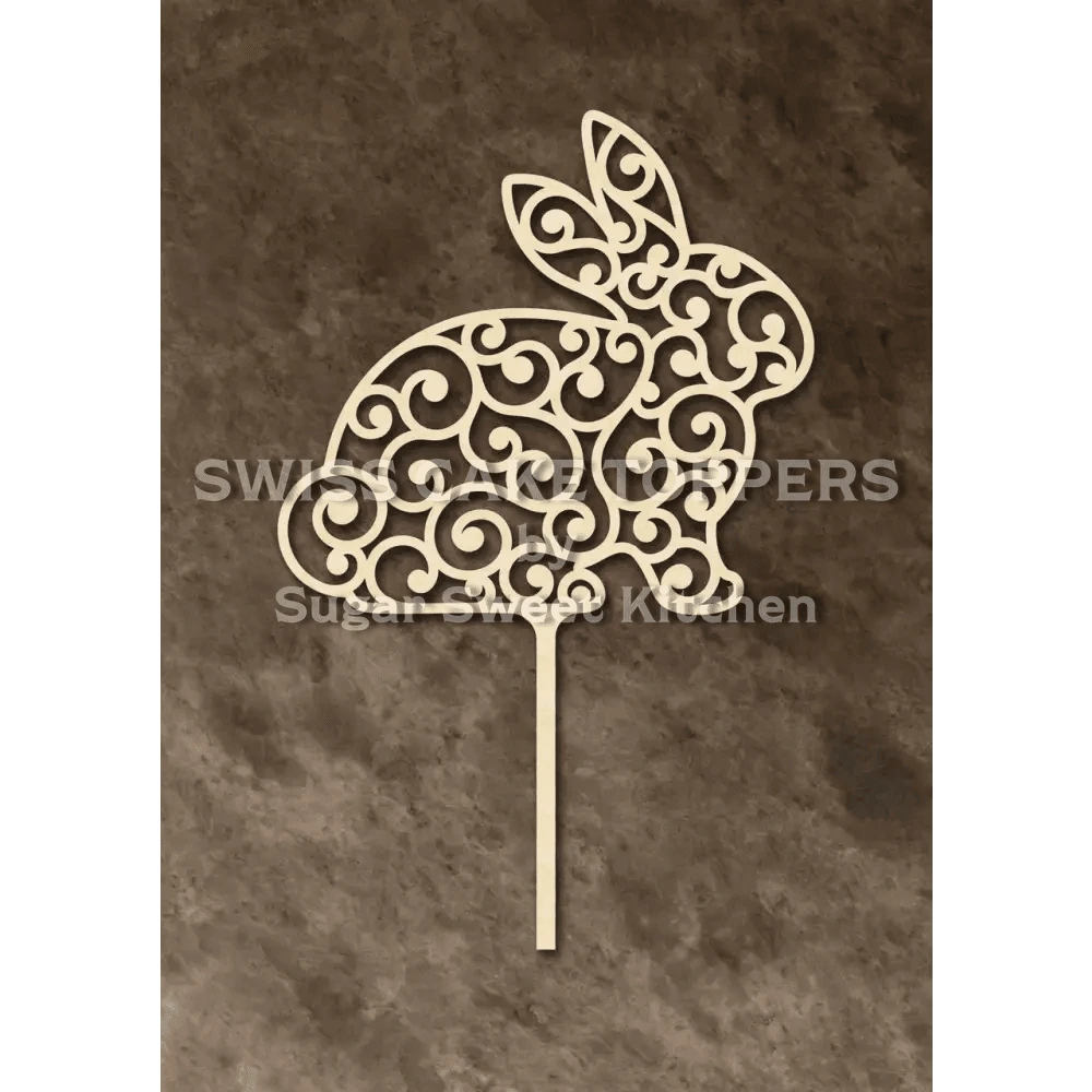 Cake Topper ’Osterfreude’ - Holz - Sugar Sweet Kitchen
