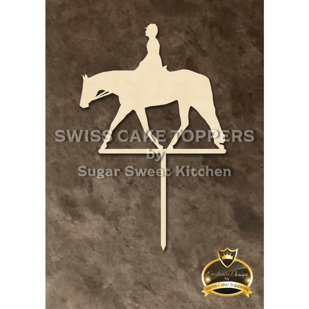 Cake Topper ’Riders Dream’ - Holz - Sugar Sweet Kitchen