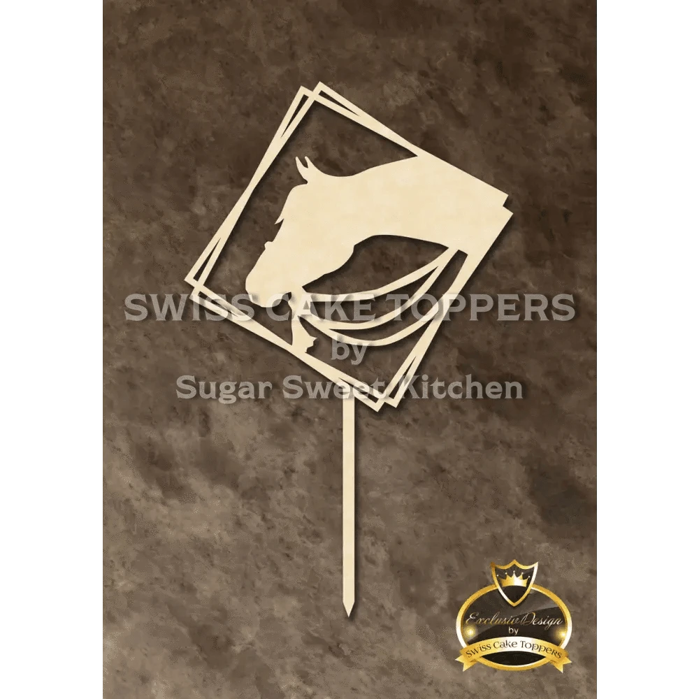 Cake Topper ’Riders Dream’ - Holz - Sugar Sweet Kitchen