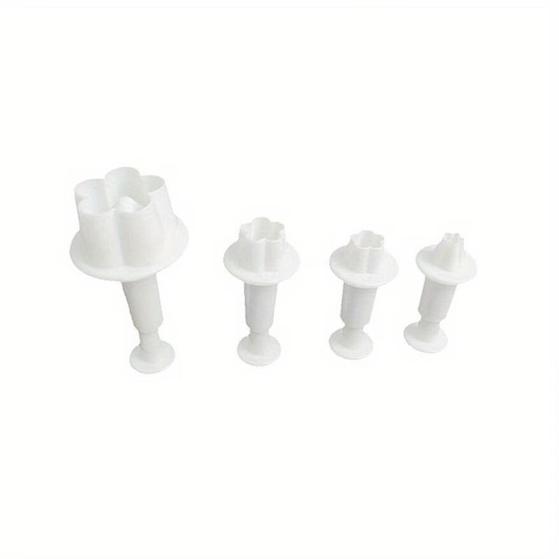 Fondant Ausstecher kleine Blumen / 4tlg.