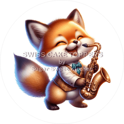 Charmanter Tortenaufleger Musik20 - personalisierbar