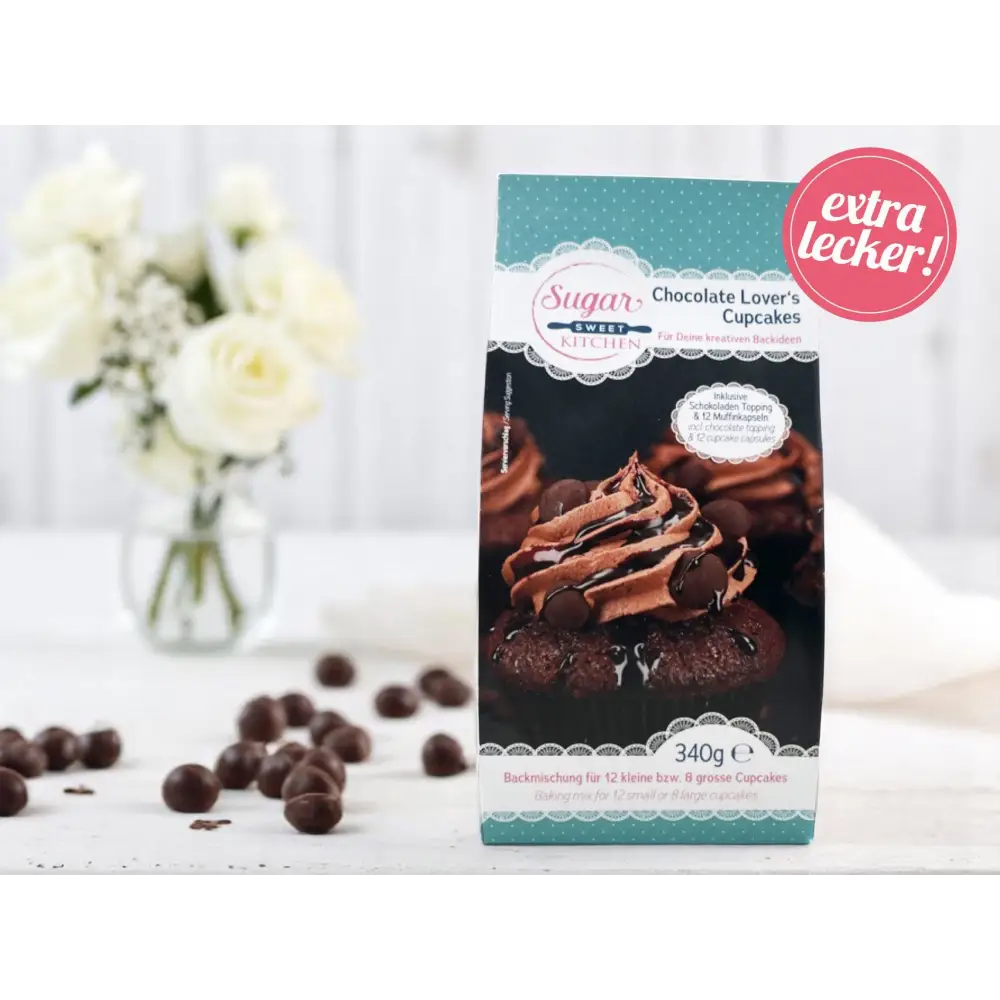 Chocolate Lover’s Cupcakes / 12Stk - Backmischung Sugar Sweet Kitchen