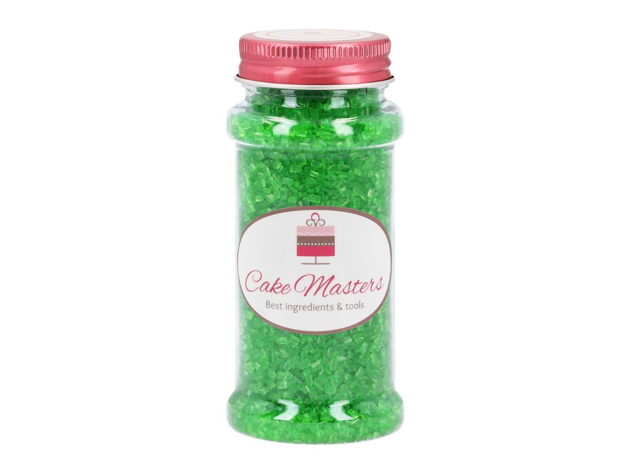 CM Glimmer-Zucker Grün / 100g - Zuckerdekorationen Sugar Sweet Kitchen