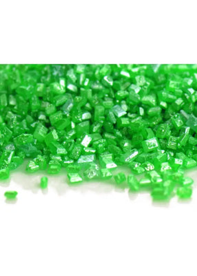 CM Glimmer-Zucker Grün / 100g