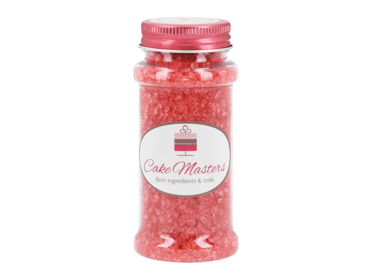 CM Glimmer-Zucker Pink / 100g - Zuckerdekorationen Sugar Sweet Kitchen