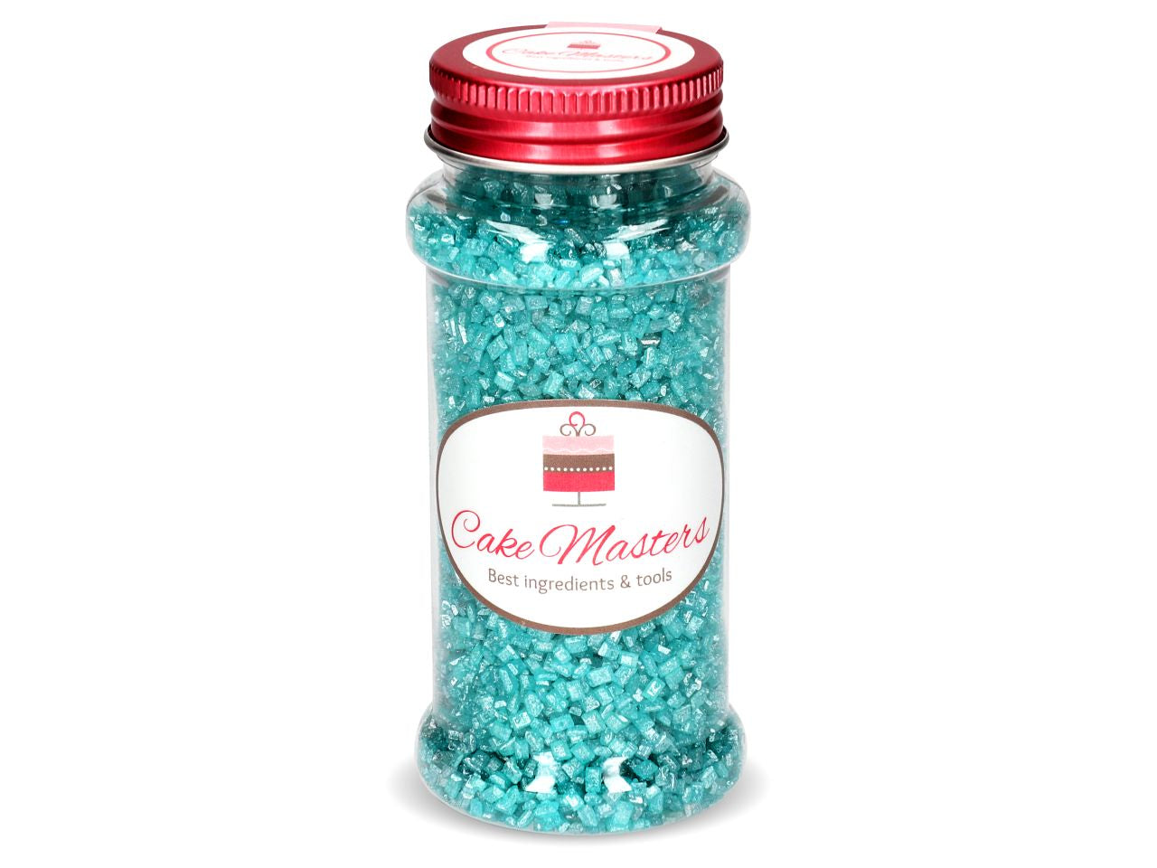 CM Glimmer-Zucker Türkis / 100g - Zuckerdekorationen Sugar Sweet Kitchen