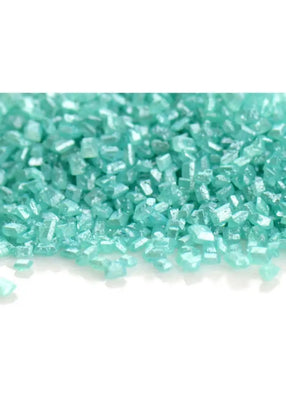 CM Glimmer-Zucker Türkis / 100g