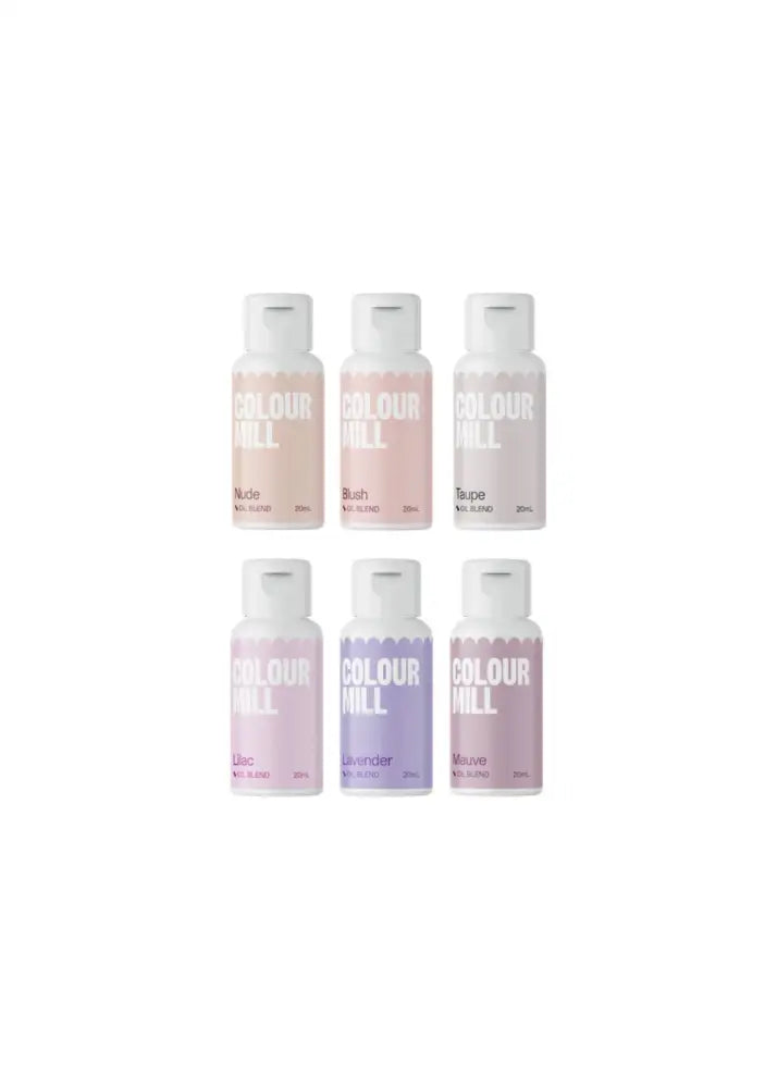 Colour Mill Oil Blend Bridal-Set / 6 Stk. - Lebensmittelfarben Sugar Sweet Kitchen
