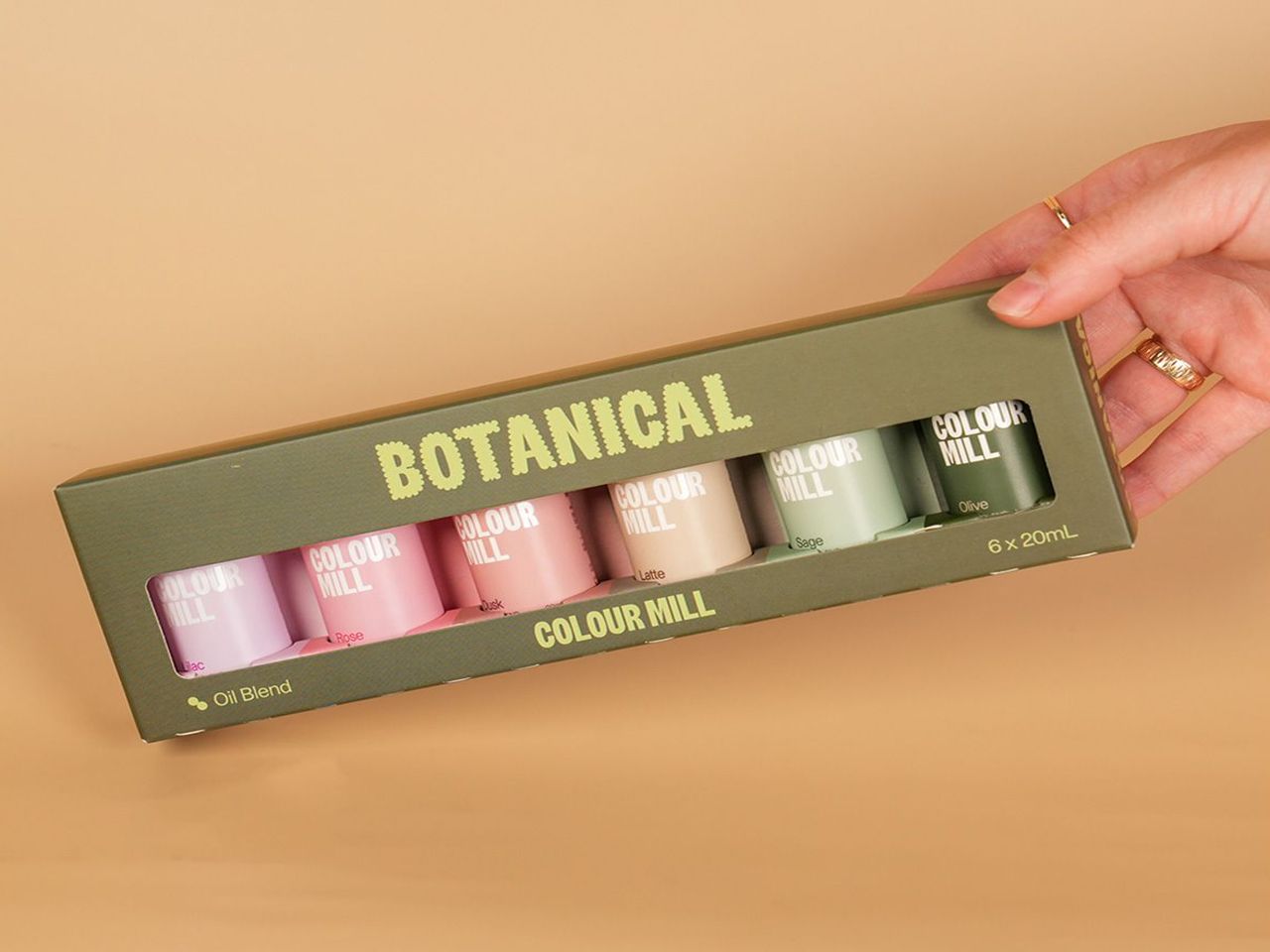 Colour Mill Oil Mix Botanical-Set / 6 Stk. - Lebensmittelfarben Sugar Sweet Kitchen