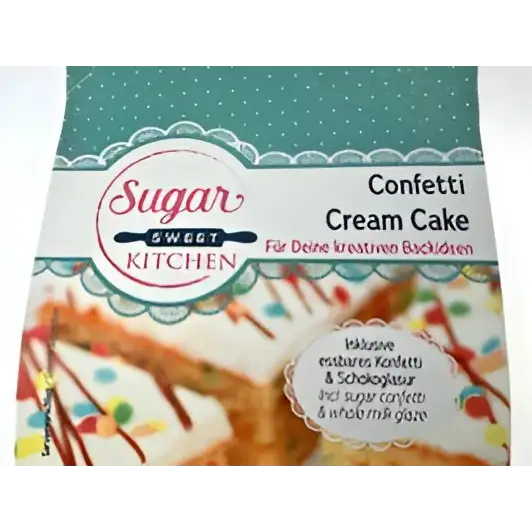 Confetti Cream Cake XL - Backmischung Sugar Sweet Kitchen