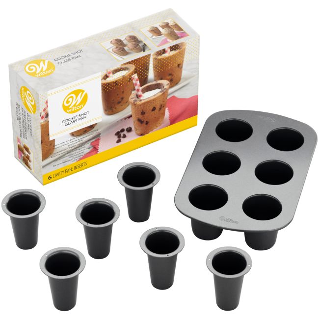 Cookie Shot Backform Wilton / 7tlg. - Backformen Sugar Sweet Kitchen