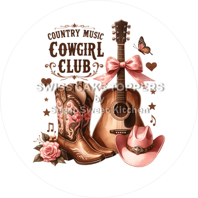 Country Tortenaufleger Musik5 - personalisierbar