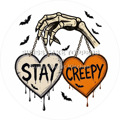 Creepy-Tortenaufleger27- personalisierbar