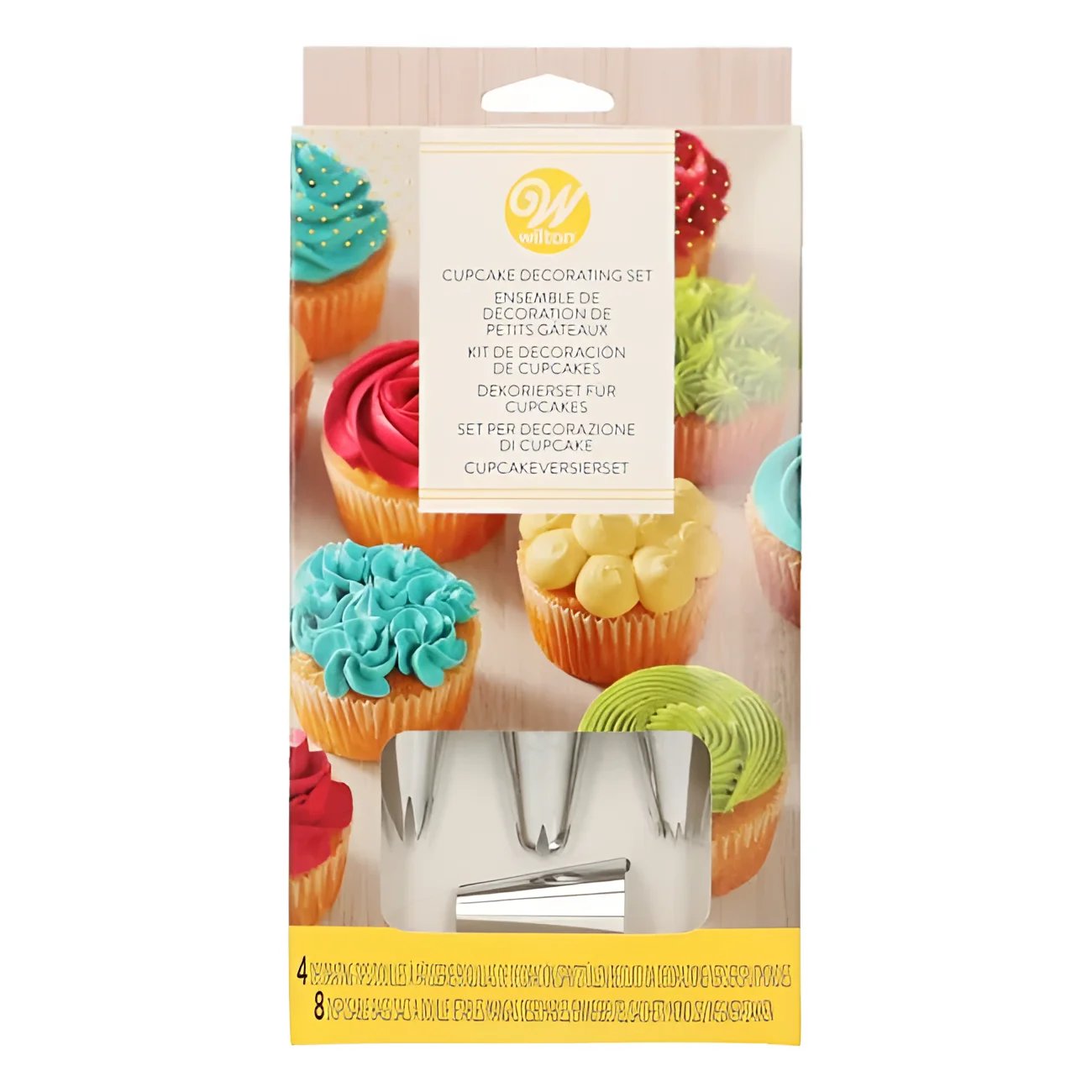 Cupcake Decoration Set Wilton / 12tlg - Tortendekoration Sugar Sweet Kitchen