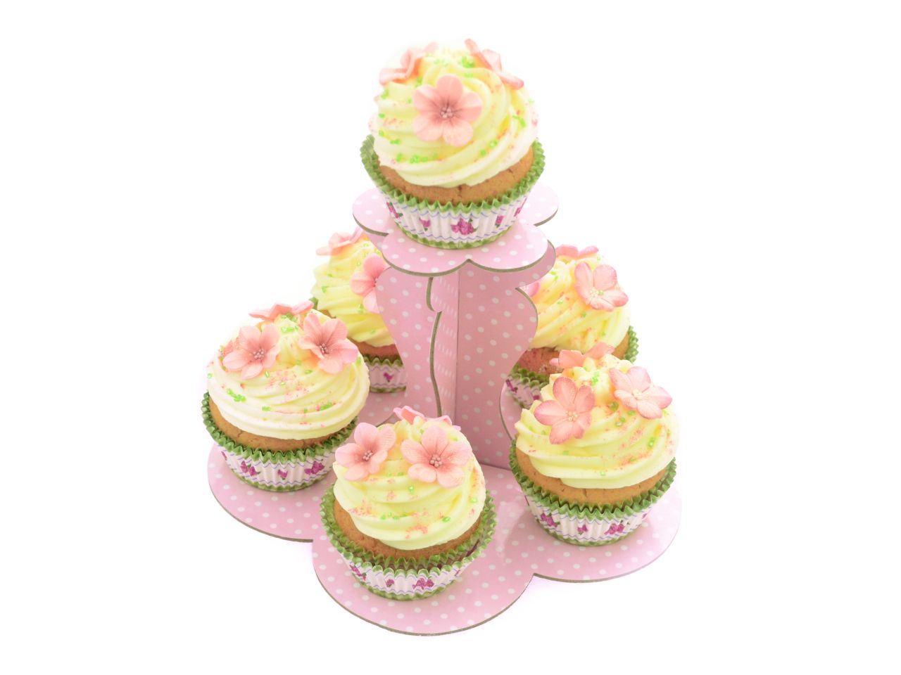 Cupcake Etagere Rosa CM - Dekorationen nicht essbar Sugar Sweet Kitchen