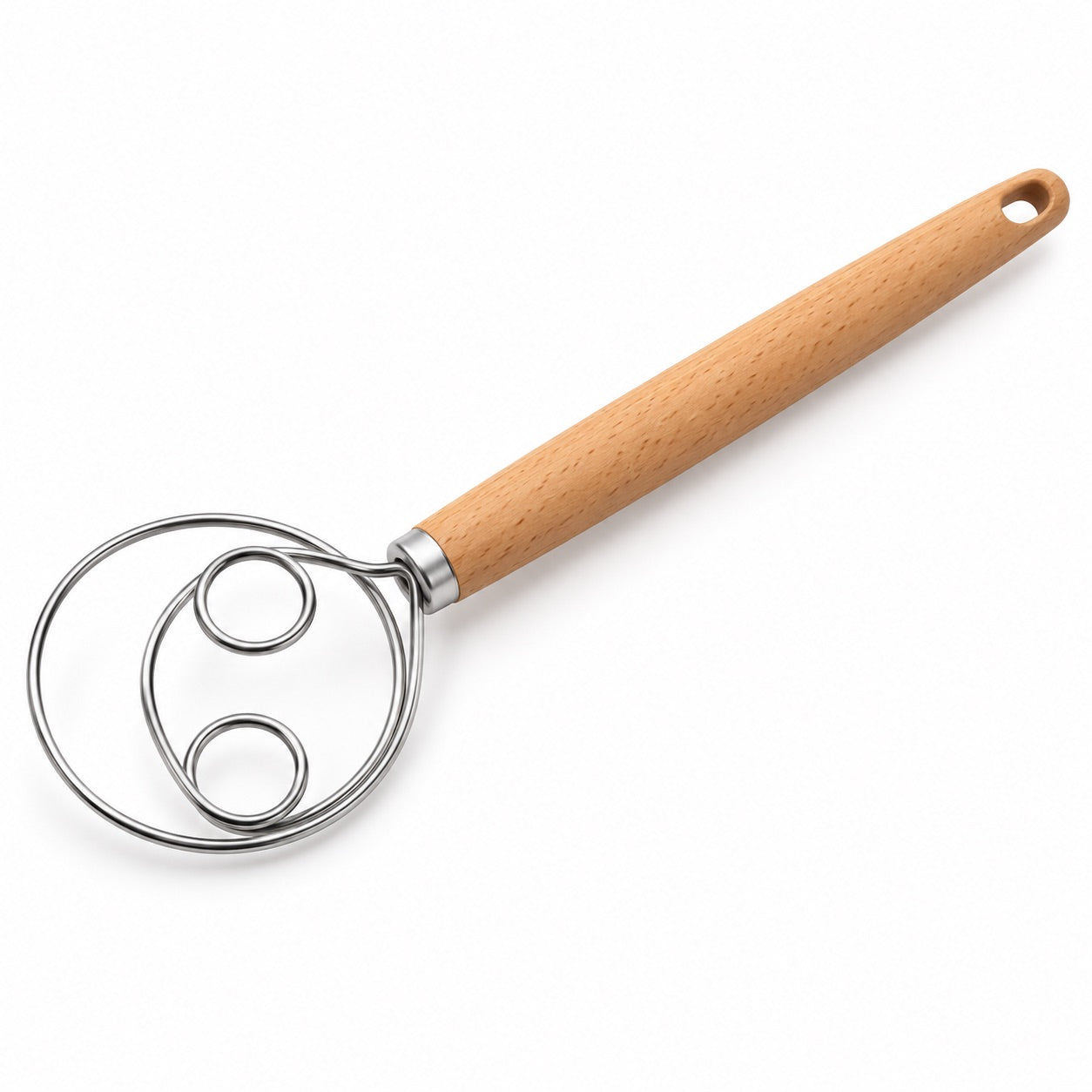 Dänischer Schneebesen mit Holzgriff / 1 Stk. - Backzubehör Sugar Sweet Kitchen