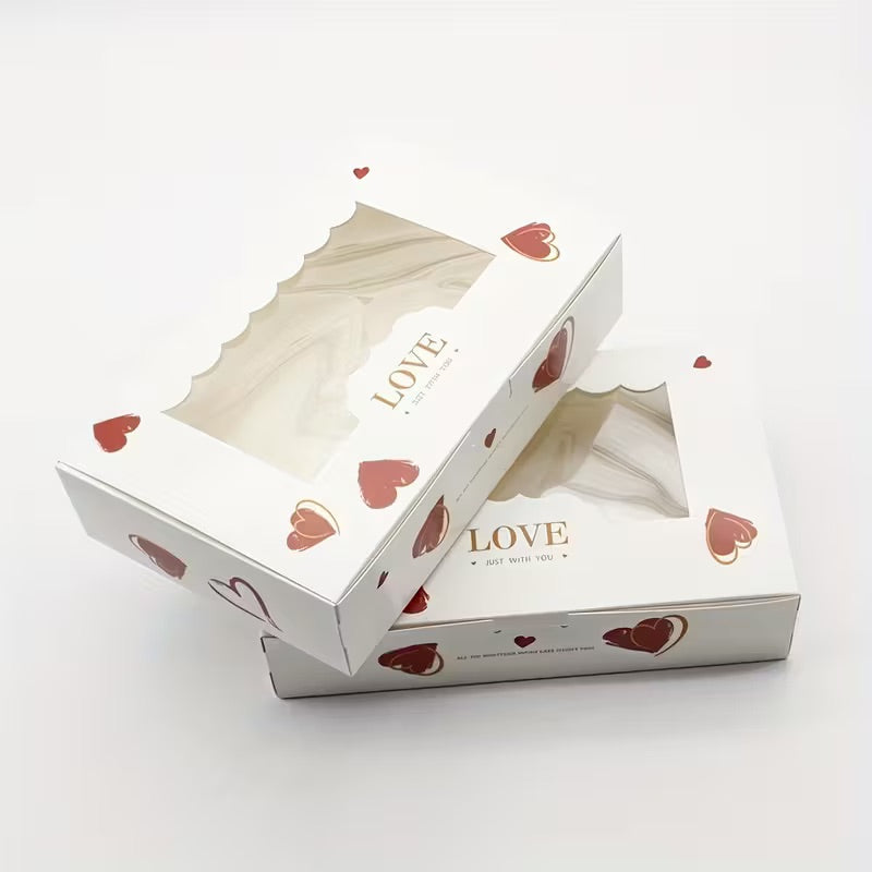 Geschenkboxen ’Love’ rechteckig / 3Stk. - Verpackungen Sugar Sweet Kitchen