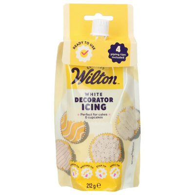 Dekocreme weiss, gebrauchsfertig Wilton / 212g