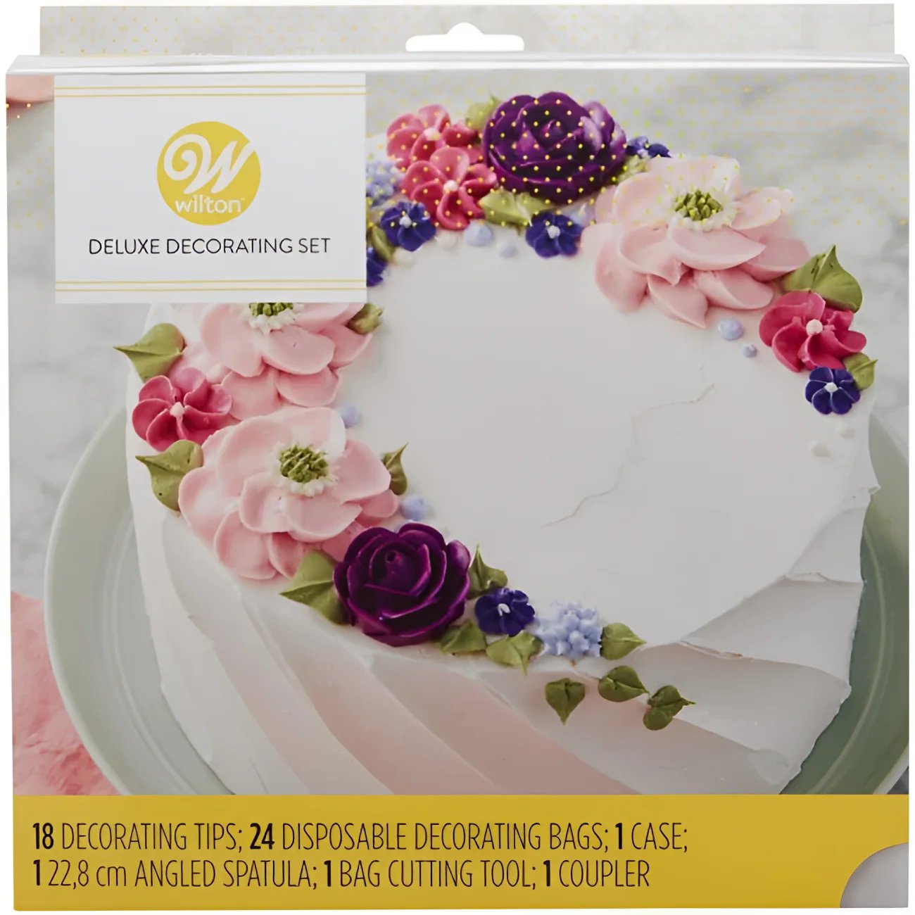 Dekorationsset DeLuxe Wilton / 46tlg - Tortendekoration Sugar Sweet Kitchen