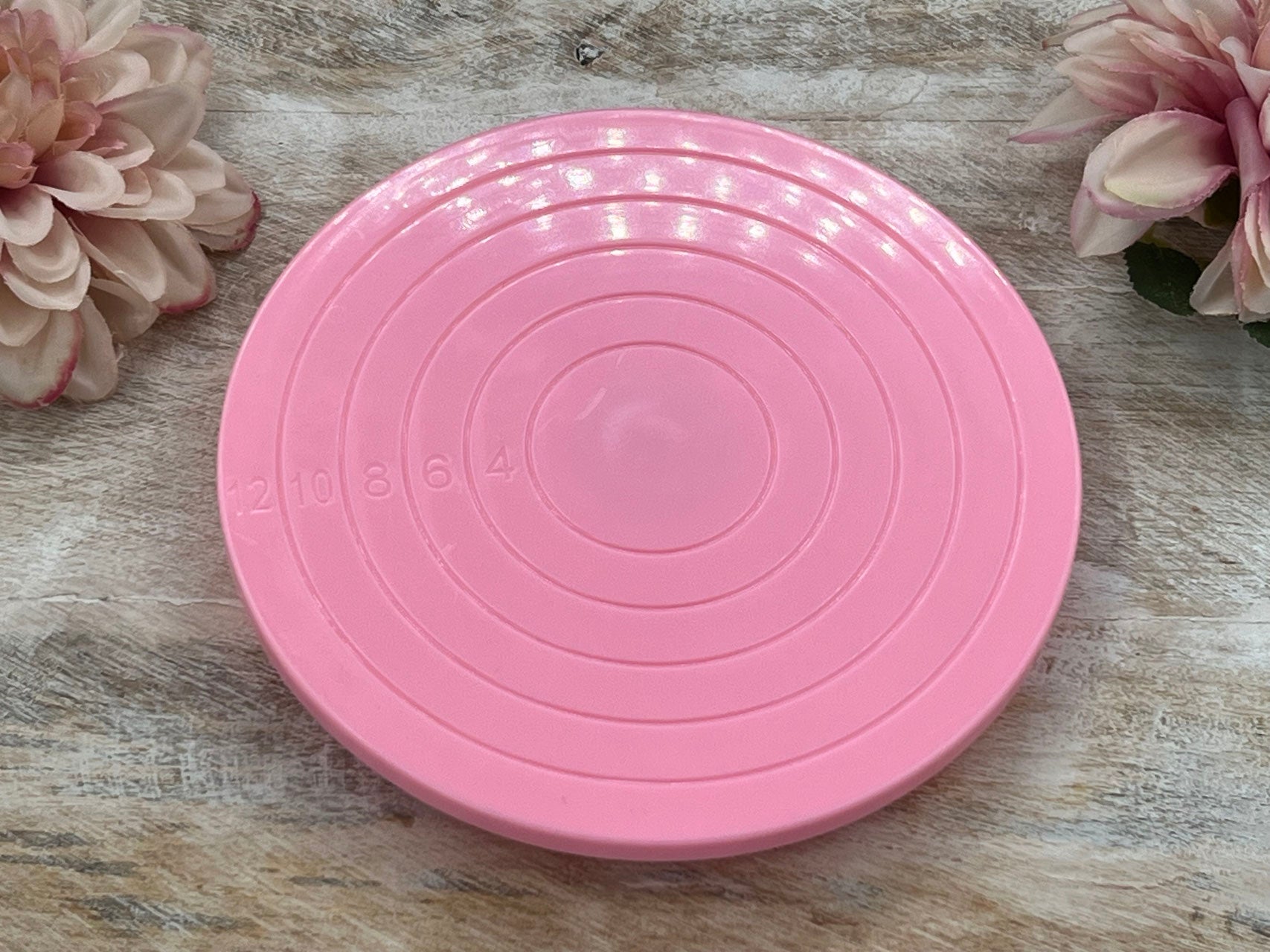 Drehteller klein Rosa / 14cm - Tortendekoration Sugar Sweet Kitchen