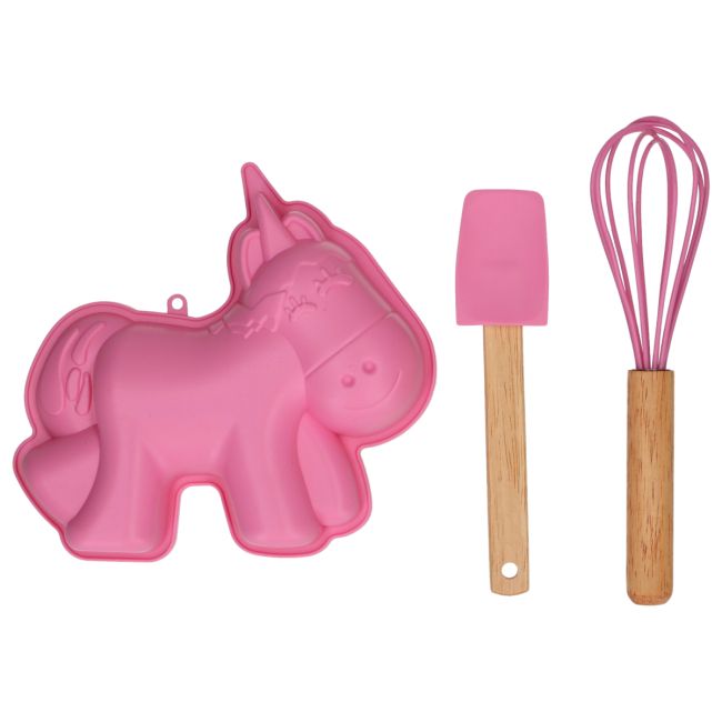 Einhorn Backset Wilton / 3tlg. - Backformen Sugar Sweet Kitchen